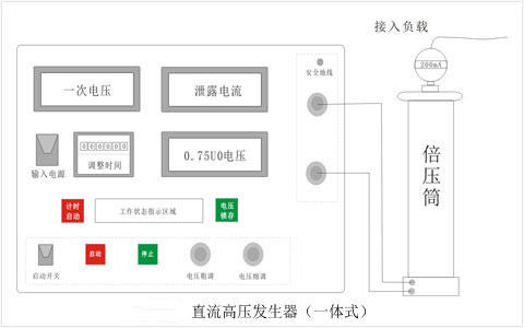 直流高压发生器工作原理图 直流高压发生器工作原理图