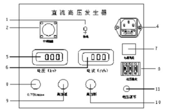 直流高压发生器的作用和组成结构