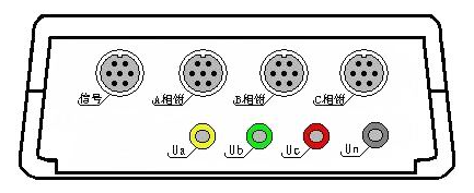 便携式三相电能质量分析仪正面上方 便携式三相电能质量分析仪正面上方